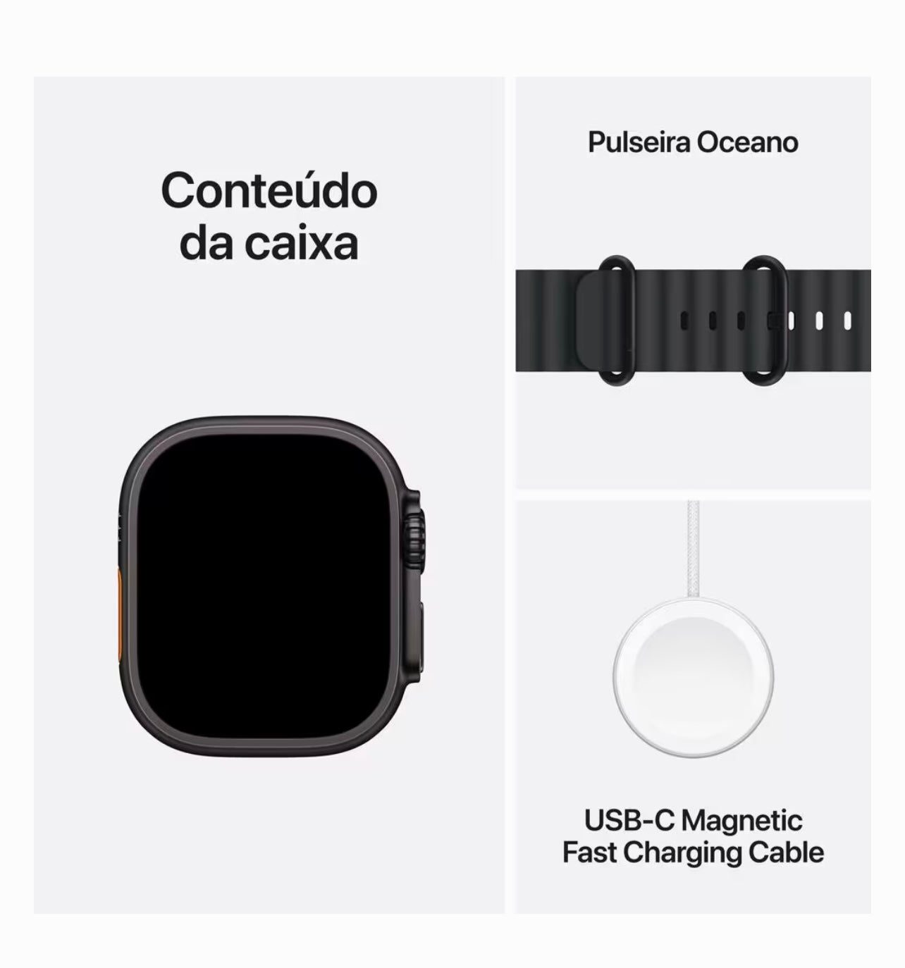 SmartWatch Ultra 2 GPS + cargador magnético + pulsera comprar 1 luz 3