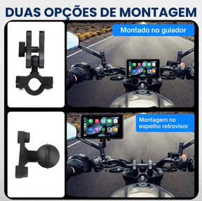 CarPlay para motos - Resistente al agua y antirrobo | 50% de descuento