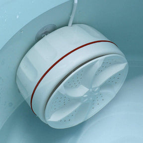 Portable turbo washing machine for travel